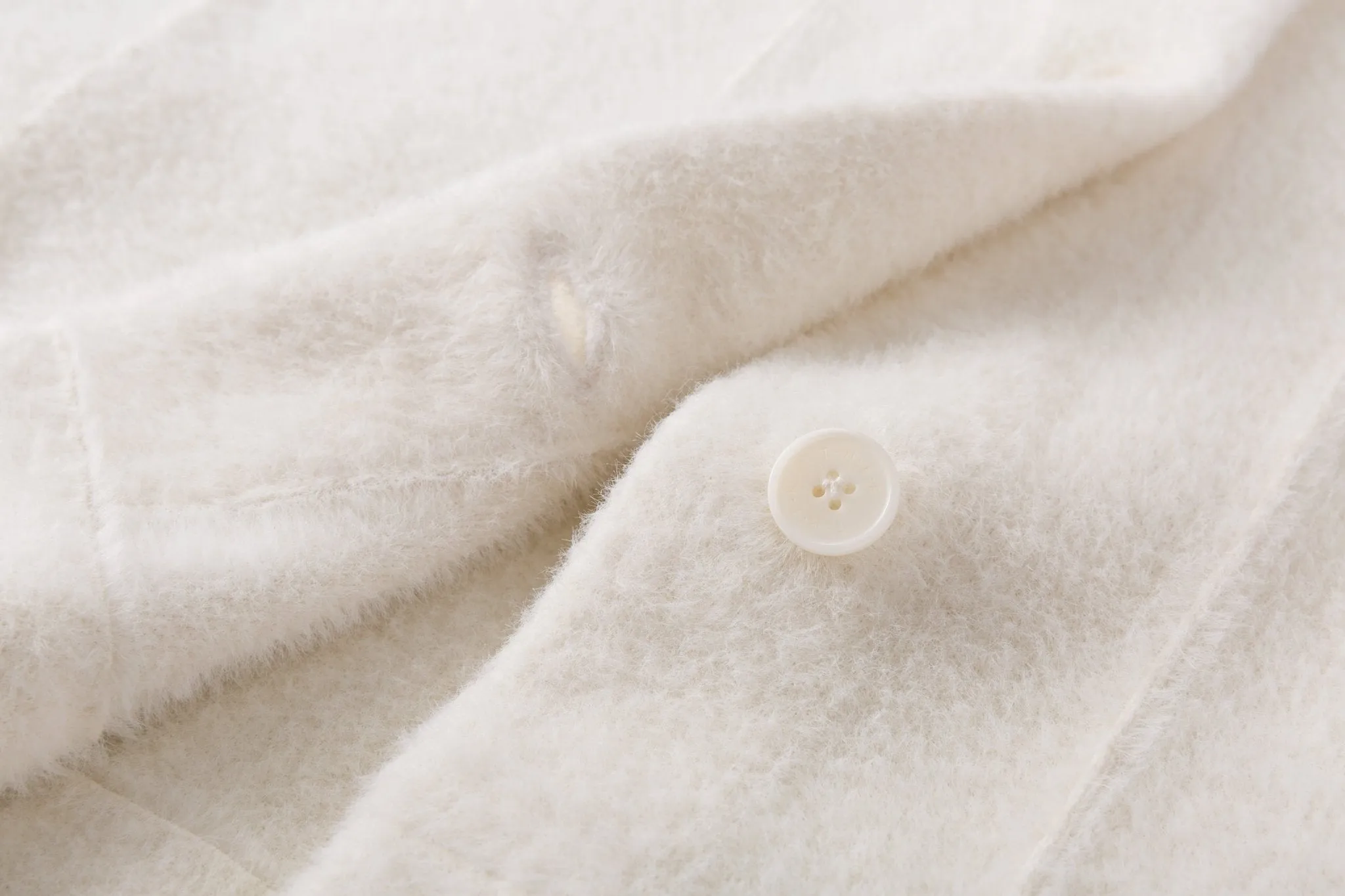 Beige Knitted Jacket