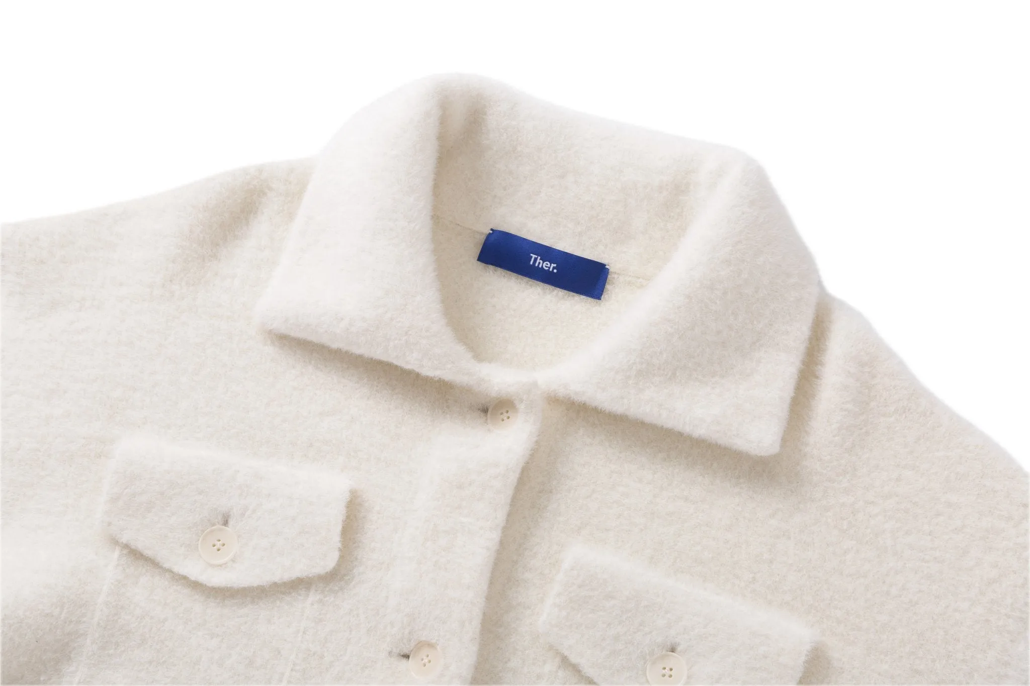 Beige Knitted Jacket