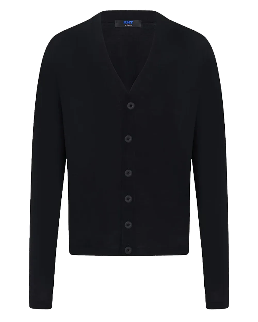 Black Textured Cardigan