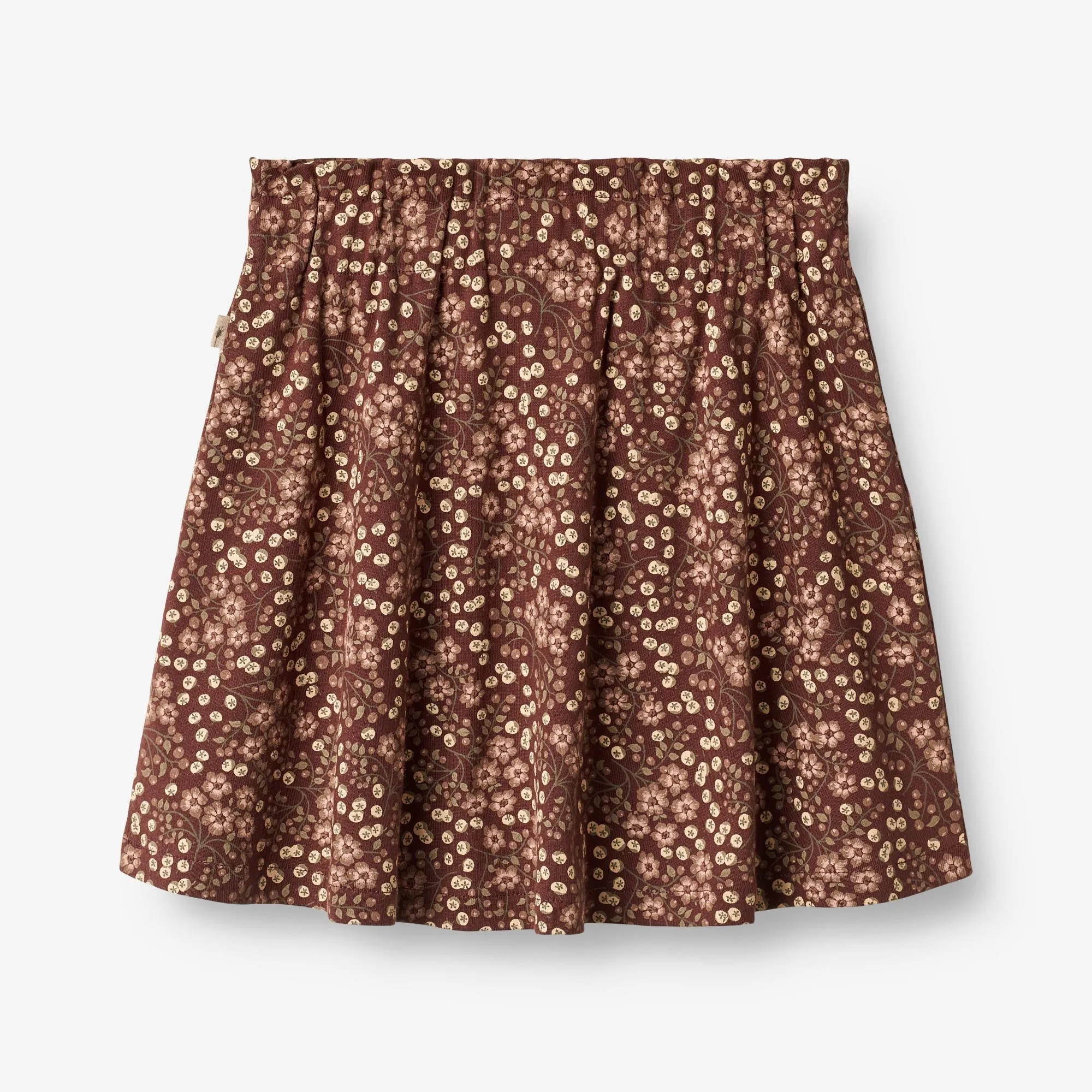Skirt Agnetha - aubergine berries