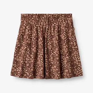 Skirt Agnetha - aubergine berries