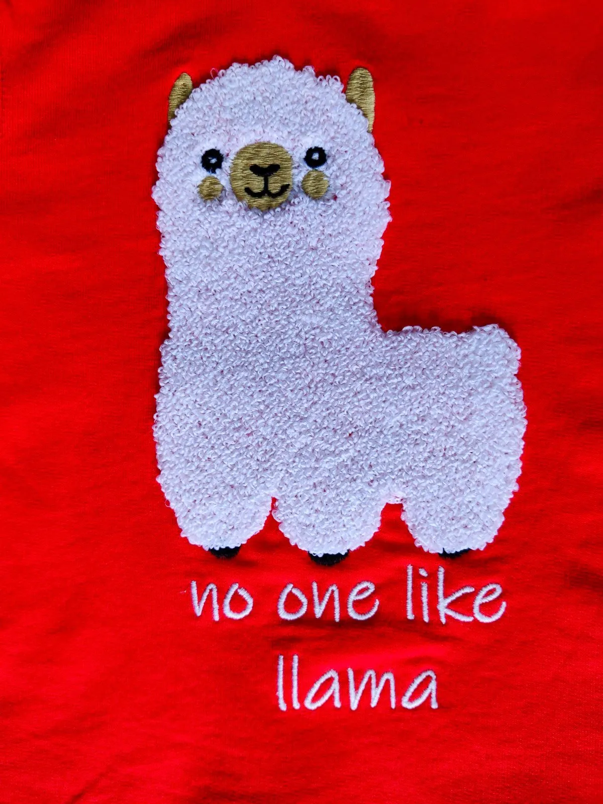 Winter Sweatshirt- No One Like Llama